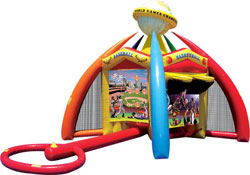 junior world sports inflatable baseball, soccer, basketball, football, darts